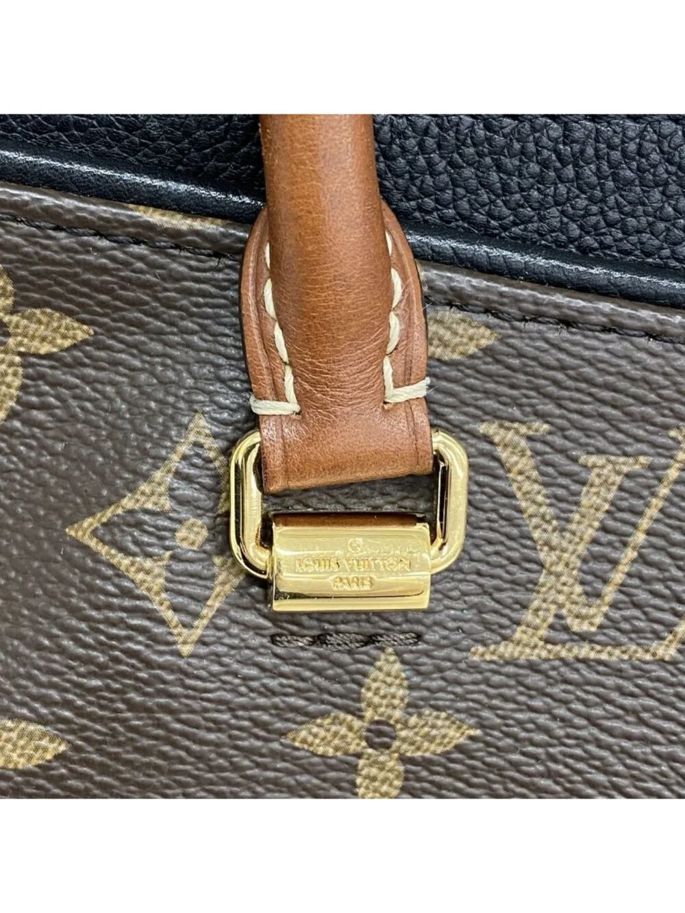 Louis Vuitton Handbag Monogram Pallas Noir